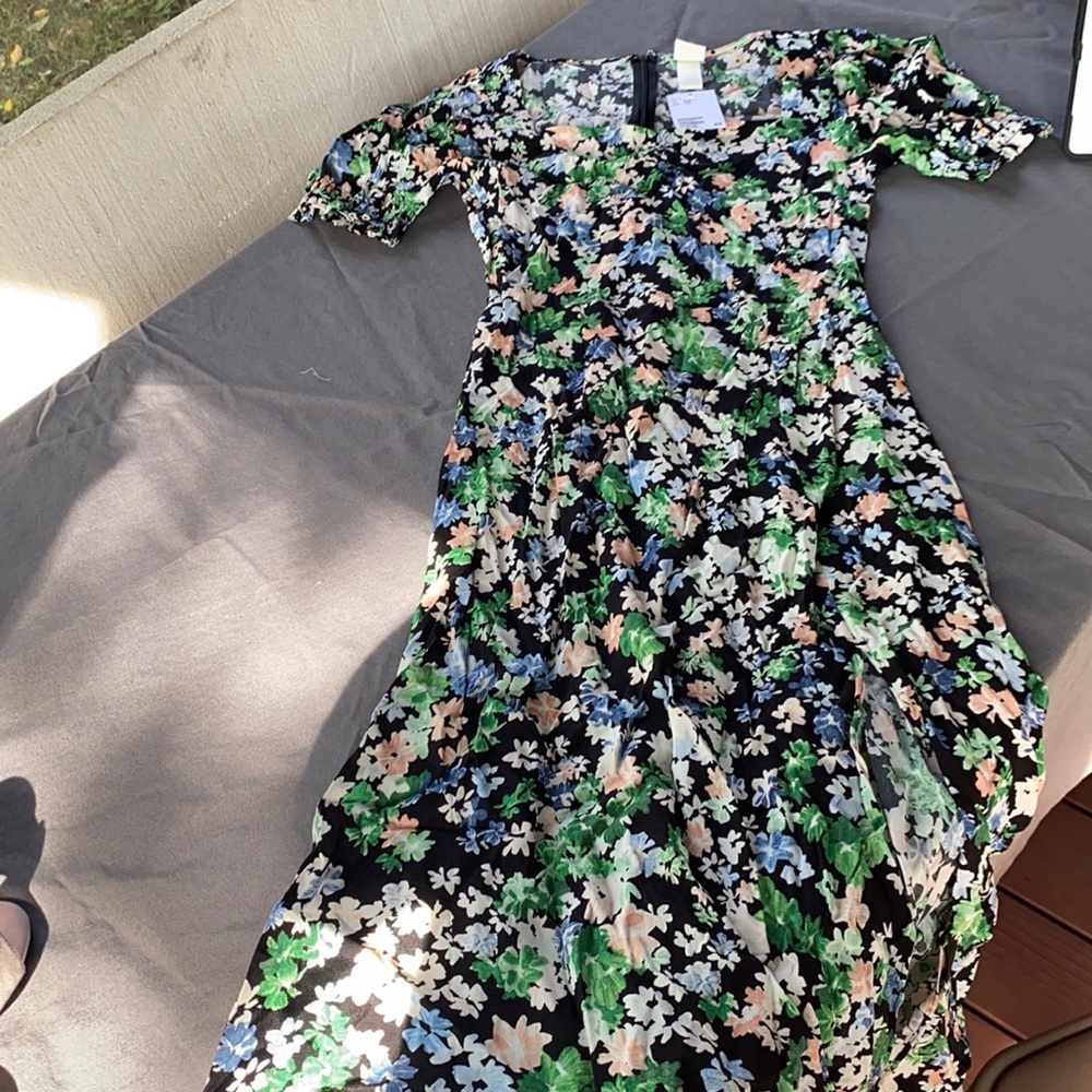 H&M floral dress US size XXS